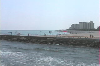 Jetties are great for saltwater fishing in florida